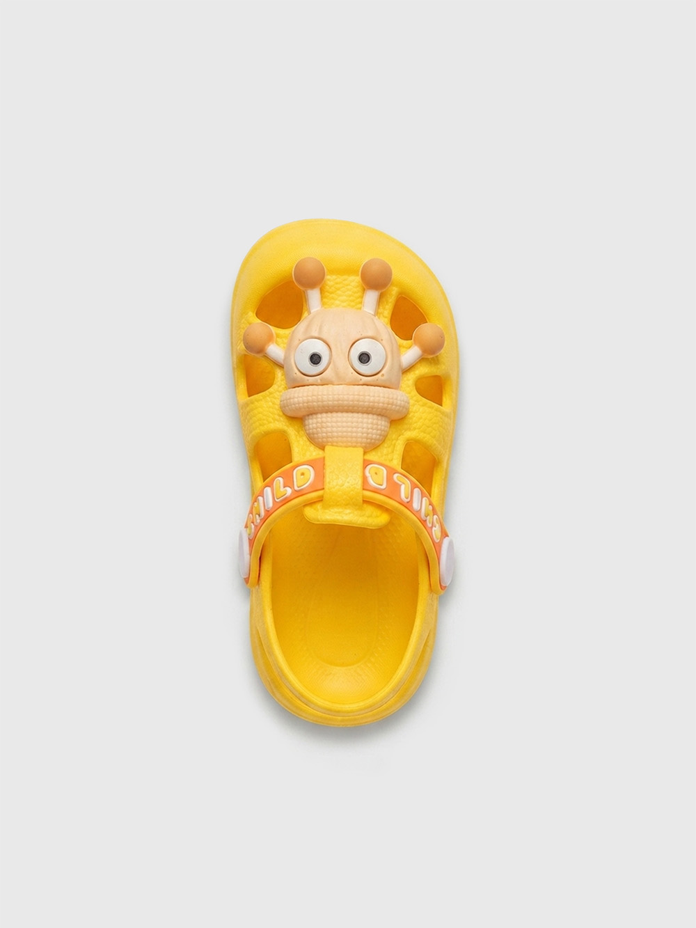 KiddoBounce Rice Hat EVA Clogs Yellow - B99